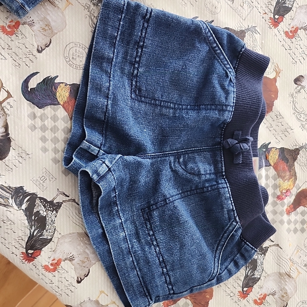Faded Glory Kids Blue Denim Shorts